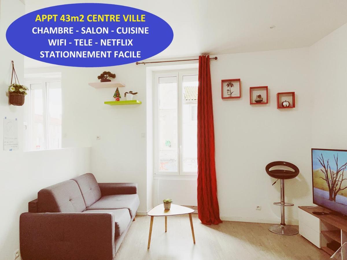 La Mimi, Grand T2 Hyper Centre Ville Fontenay-le-Comte Exteriör bild